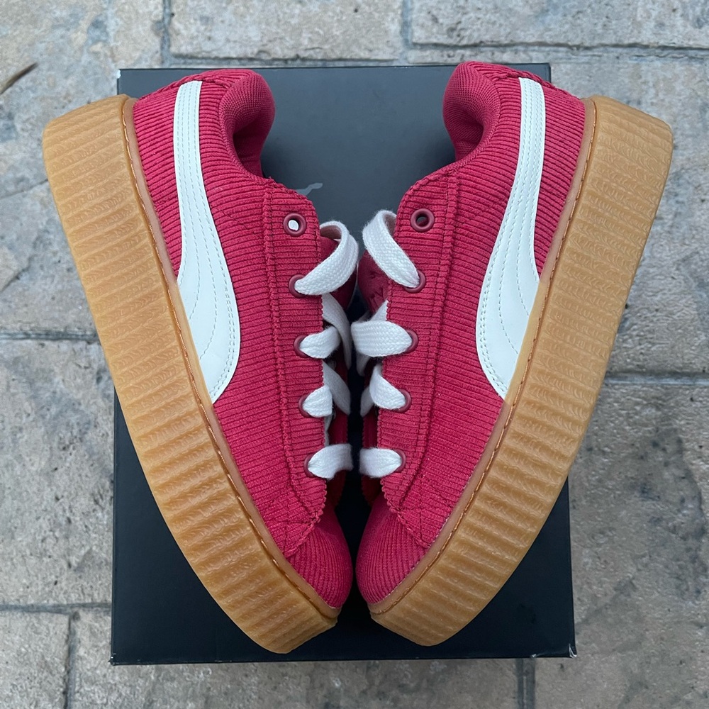 Puma Rihanna Fenty Creeper Phatty ‘Corduroy Red’